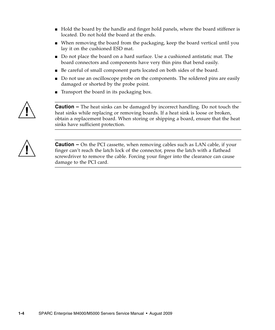 FUJITSU SPARC ENTERPRISE M5000 User Manual | Page 38 / 308