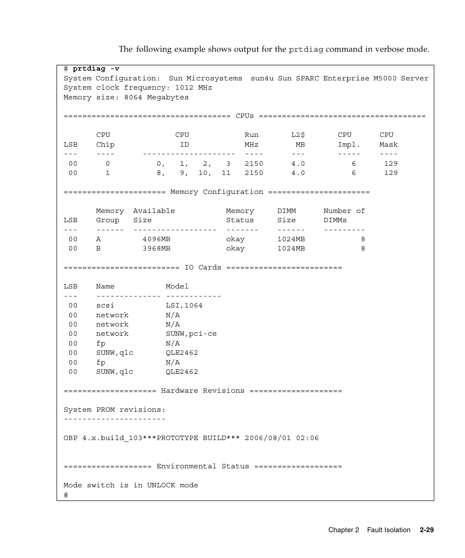 FUJITSU SPARC ENTERPRISE M5000 User Manual | Page 67 / 308