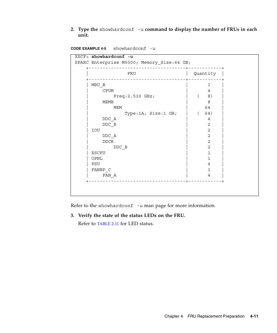 FUJITSU SPARC ENTERPRISE M5000 User Manual | Page 89 / 308