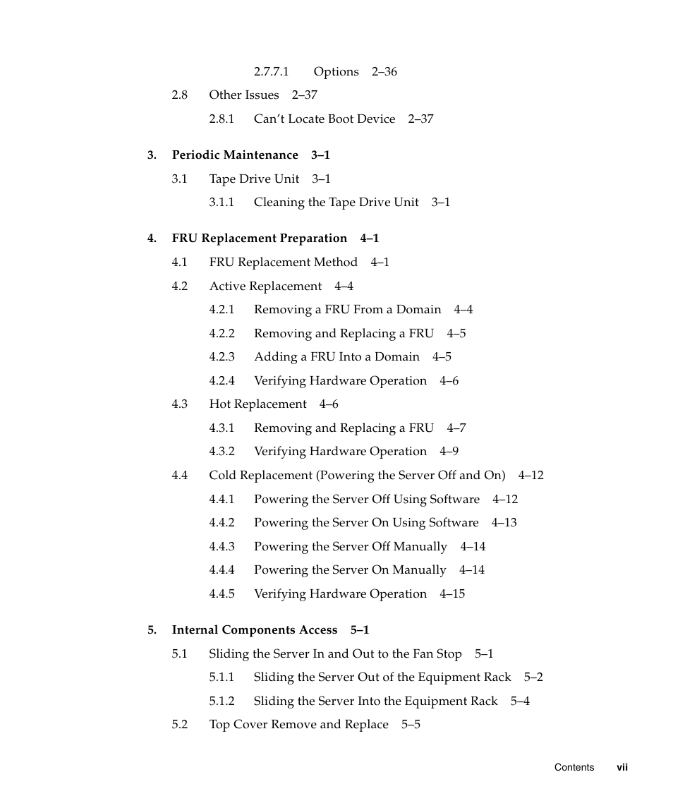 FUJITSU SPARC ENTERPRISE M5000 User Manual | Page 9 / 308