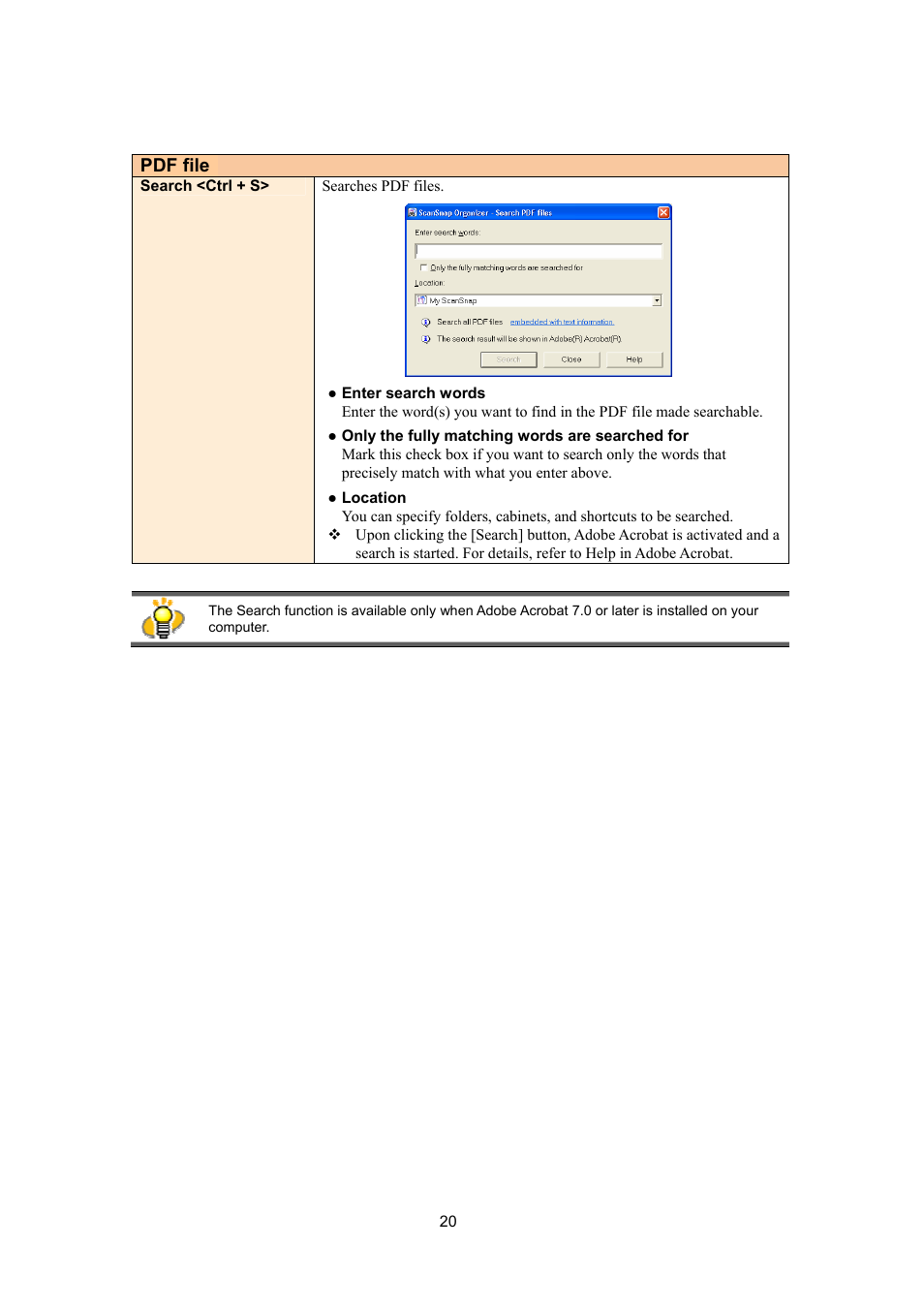 FUJITSU SCANSNAP P2WW-2300-01ENZ0 User Manual | Page 22 / 81