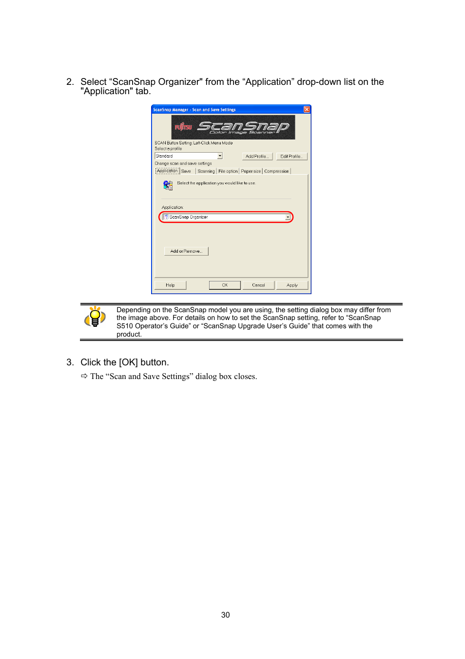 FUJITSU SCANSNAP P2WW-2300-01ENZ0 User Manual | Page 32 / 81
