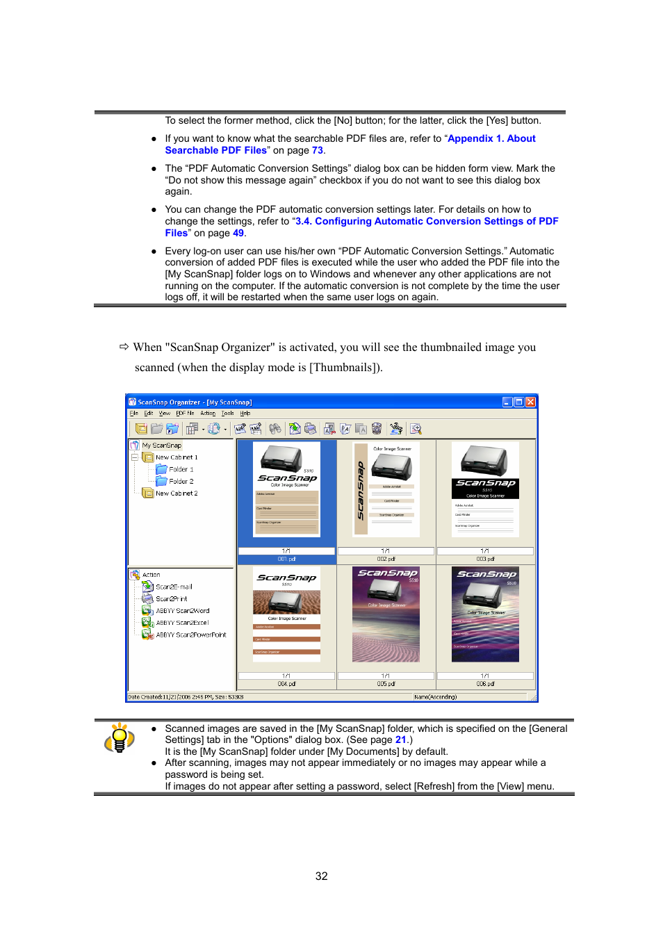 FUJITSU SCANSNAP P2WW-2300-01ENZ0 User Manual | Page 34 / 81