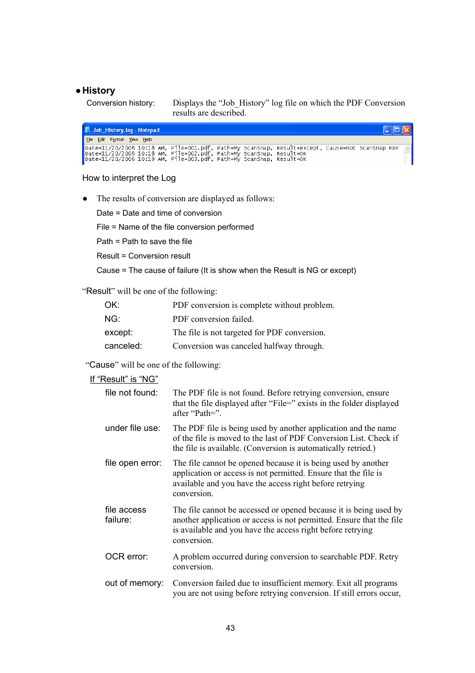 FUJITSU SCANSNAP P2WW-2300-01ENZ0 User Manual | Page 45 / 81