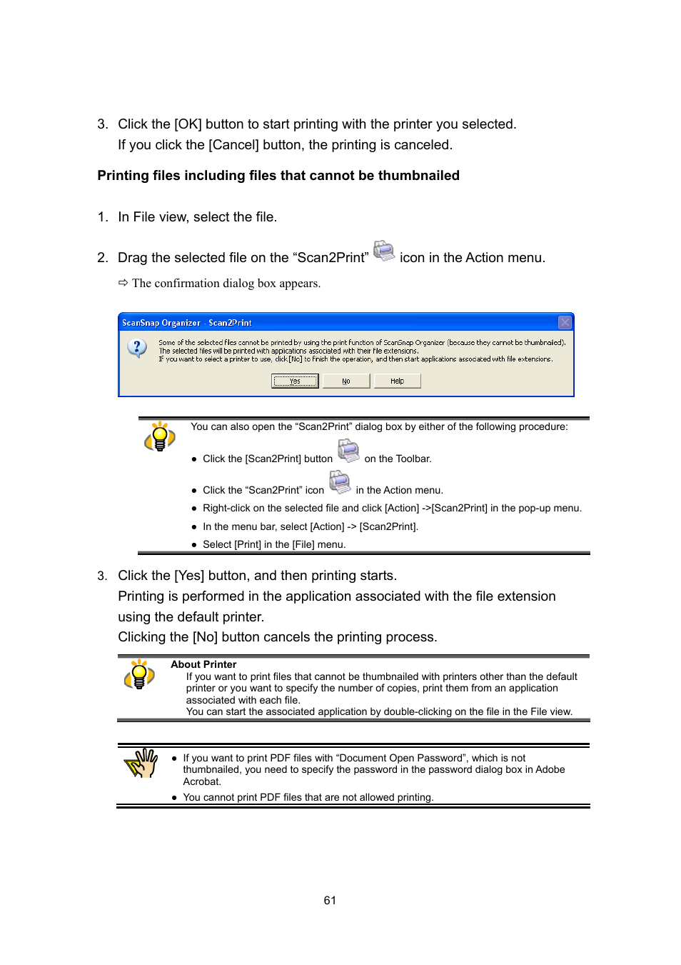 FUJITSU SCANSNAP P2WW-2300-01ENZ0 User Manual | Page 63 / 81