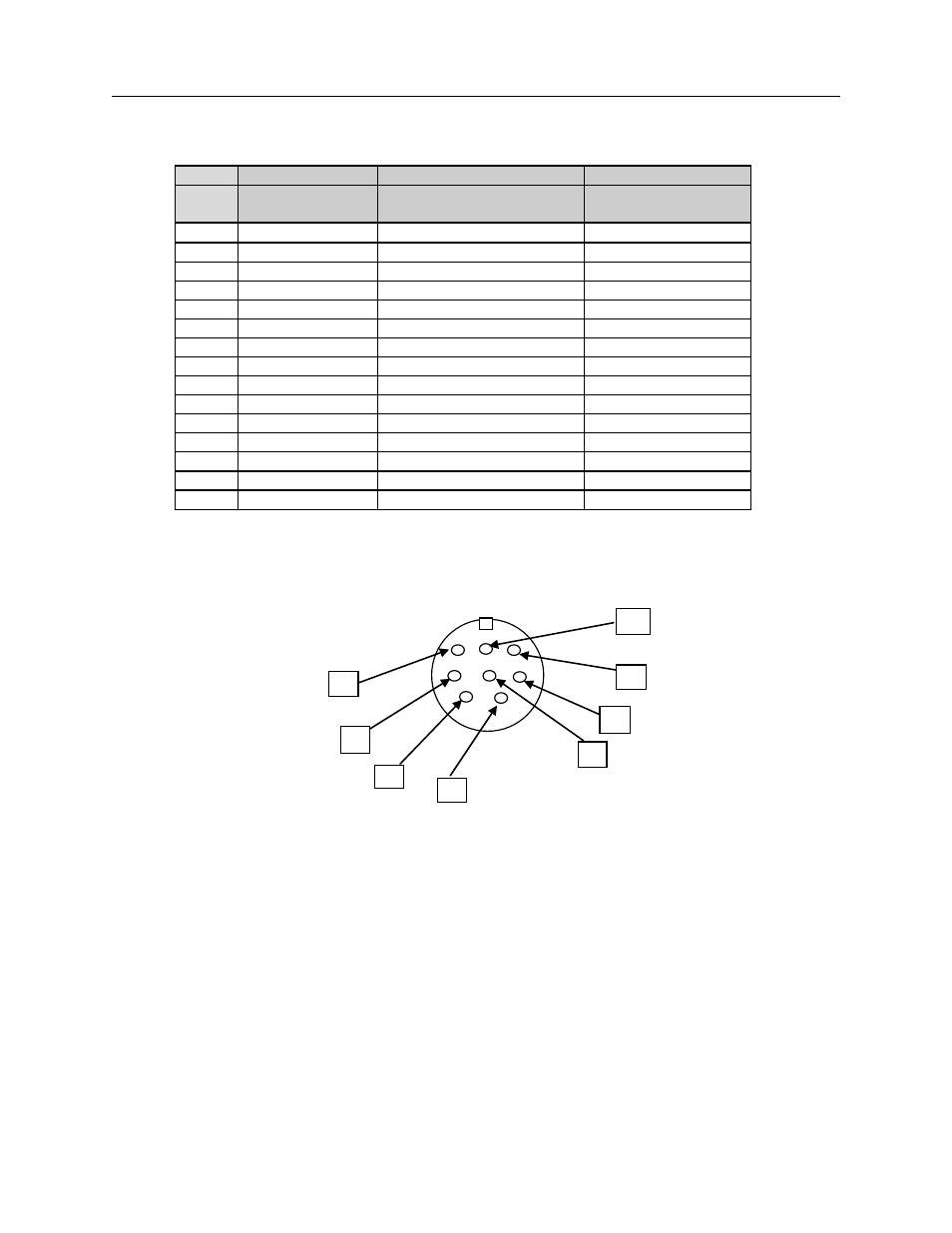 2 teampos 3000 pin assignments - backplane, Cash drawer plug | FUJITSU TeamPoS 3000 XL User Manual | Page 195 / 252