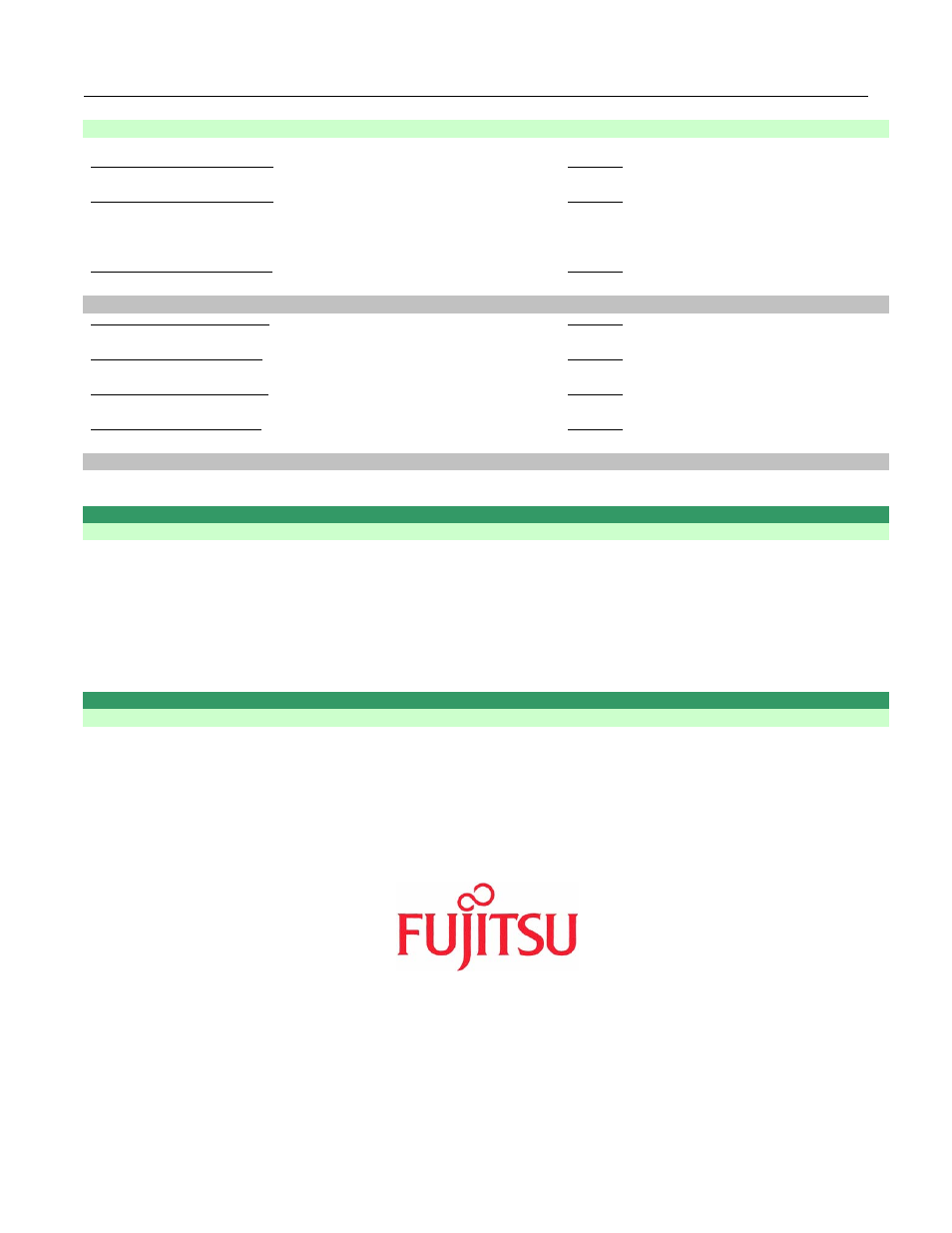 Teampos 3000 xl and xl | FUJITSU TeamPoS 3000 XL User Manual | Page 252 / 252