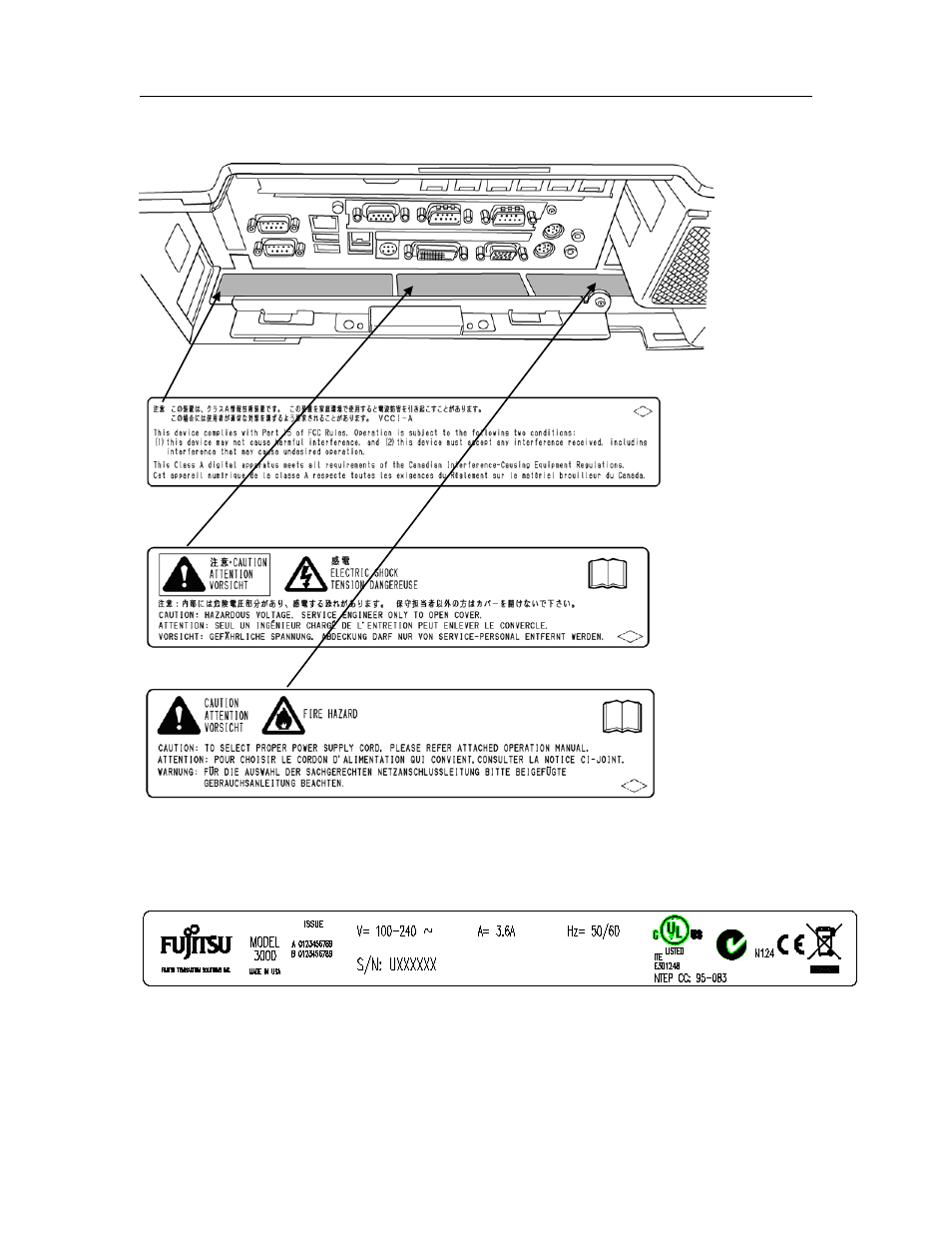 FUJITSU TeamPoS 3000 XL User Manual | Page 46 / 252