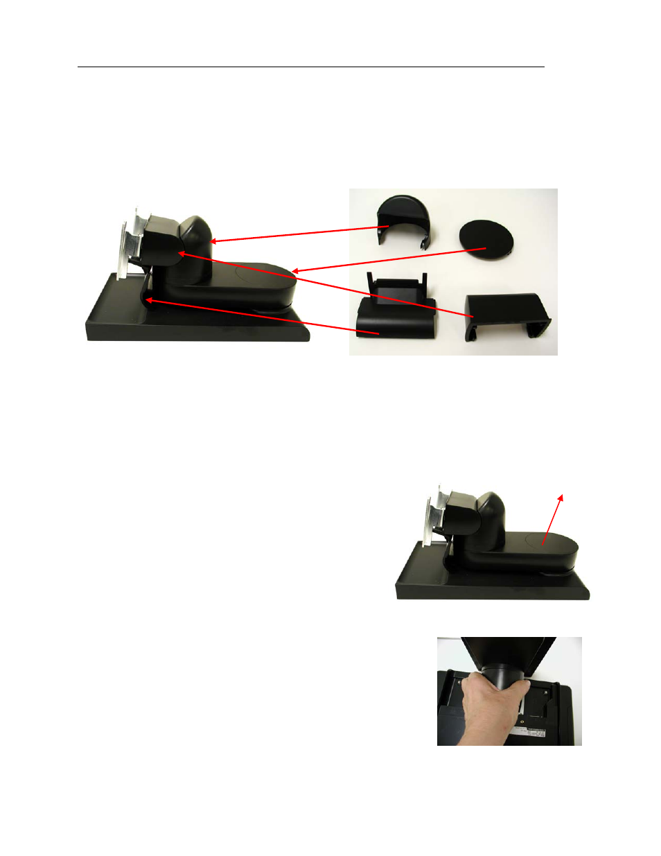 Single stacked lcd stand | FUJITSU TeamPoS 3000 XL User Manual | Page 87 / 252