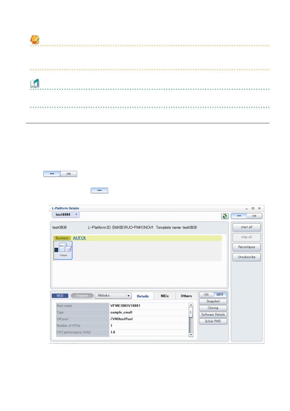 2 l-platform detailed information display, Refer to, Information | FUJITSU ServerView Resource Orchestrator Cloud Edition V3.1.0 User Manual | Page 118 / 180