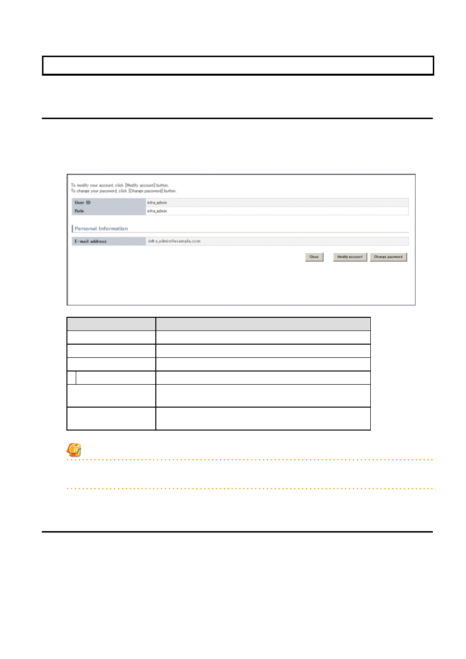 Chapter 13 account, 1 referencing user information, 2 changing user information | FUJITSU ServerView Resource Orchestrator Cloud Edition V3.1.0 User Manual | Page 154 / 180