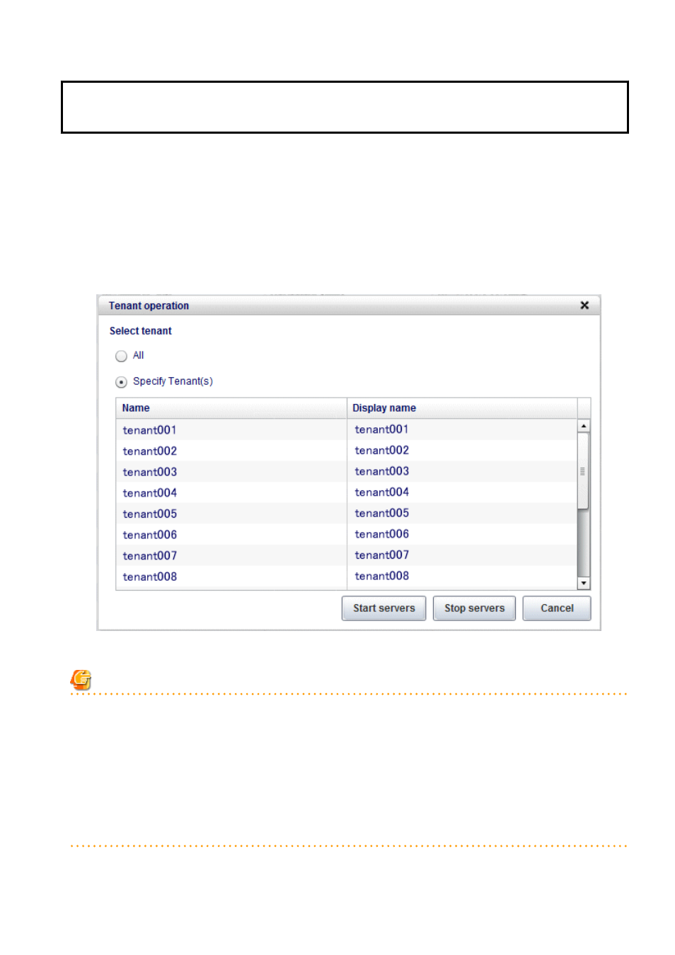 Refer to | FUJITSU ServerView Resource Orchestrator Cloud Edition V3.1.0 User Manual | Page 162 / 180
