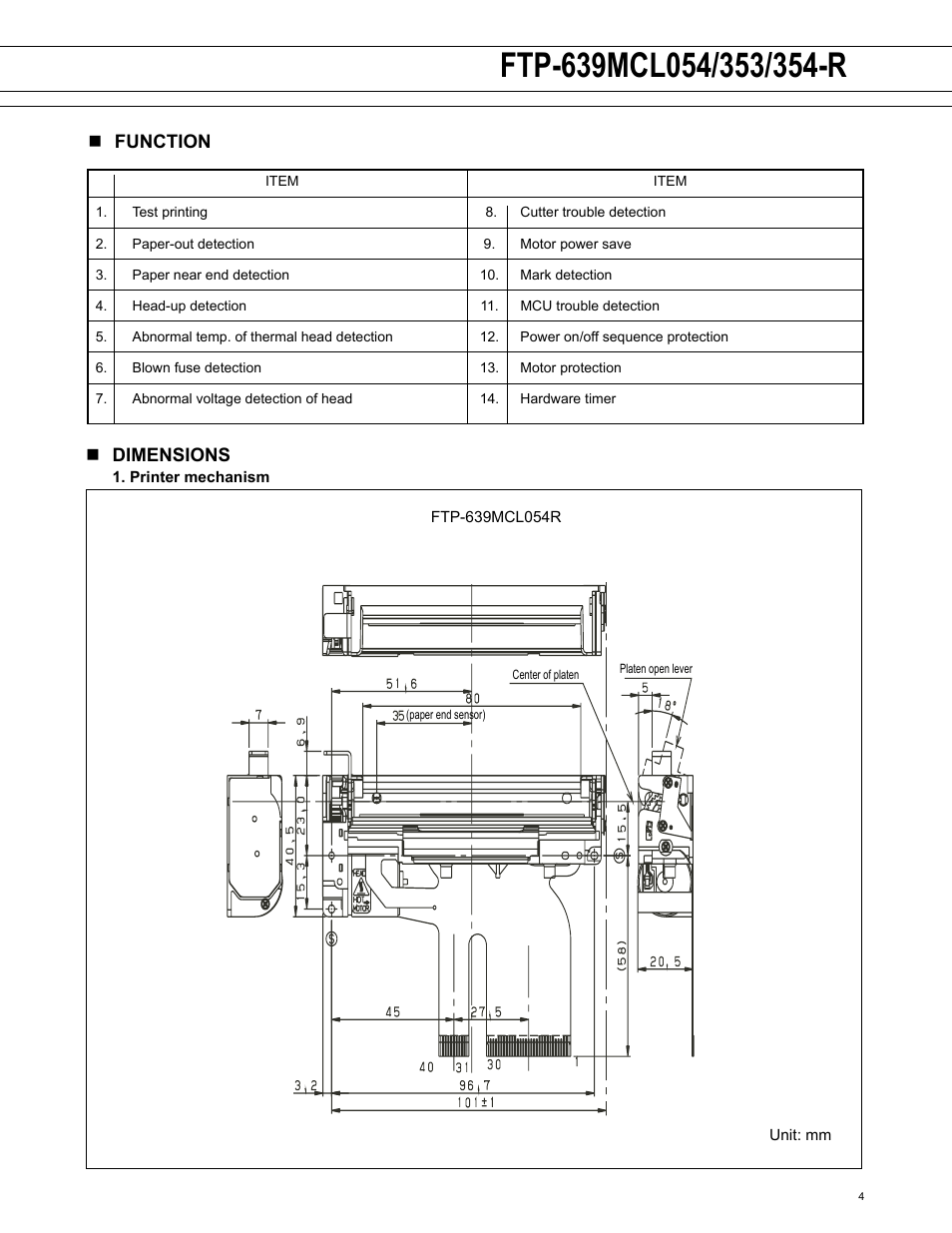 FUJITSU FTP-639MCL354-R User Manual | Page 4 / 7