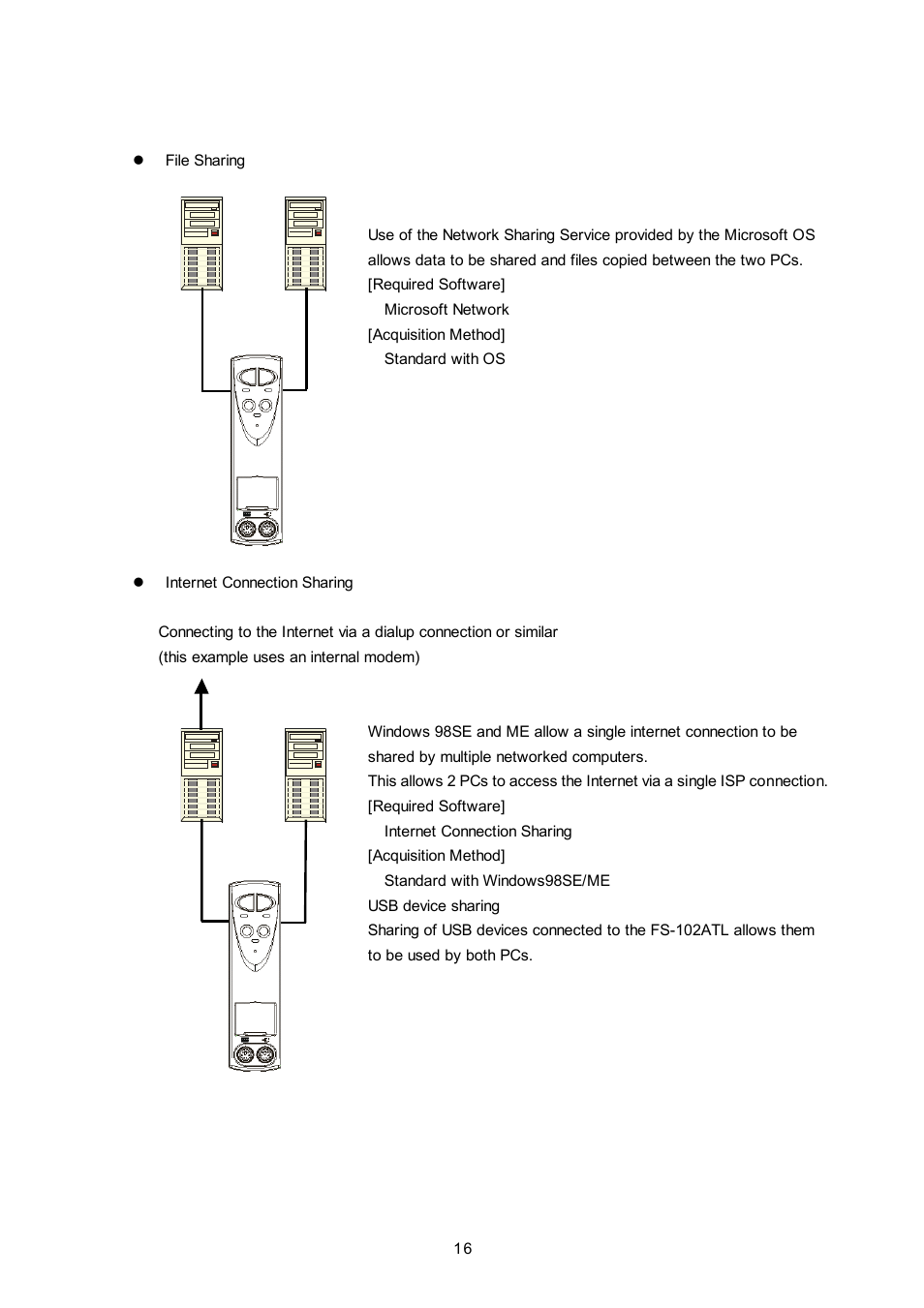 Fs-102atl application examples | FUJITSU NC14003-T256/L User Manual | Page 17 / 23