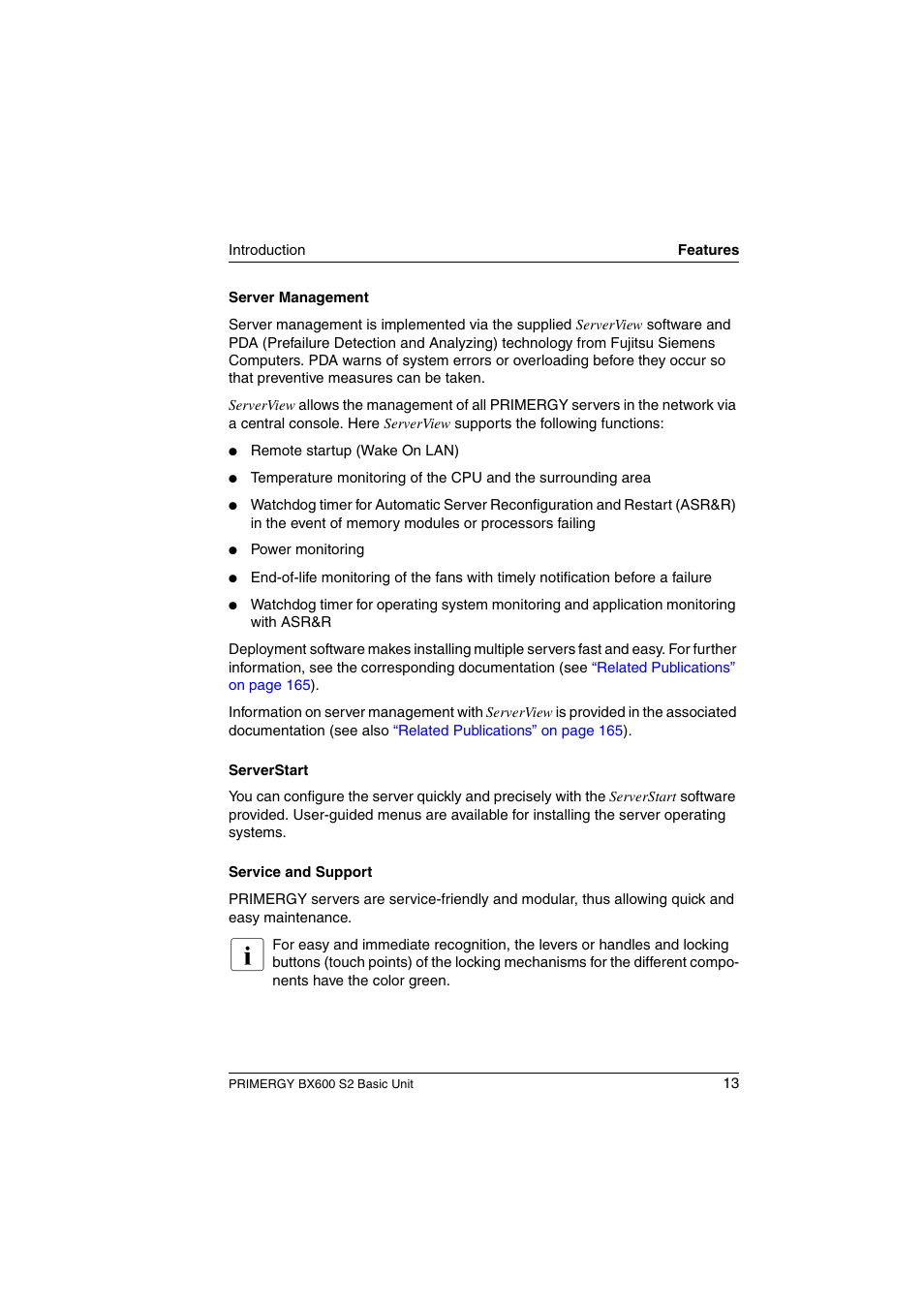 FUJITSU PRIMERGY BX600 S2 User Manual | Page 13 / 173