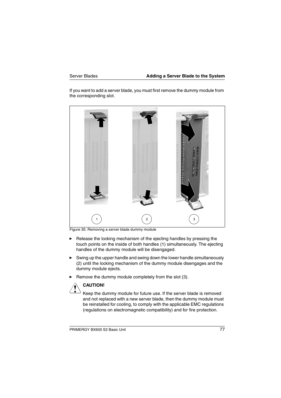 FUJITSU PRIMERGY BX600 S2 User Manual | Page 77 / 173