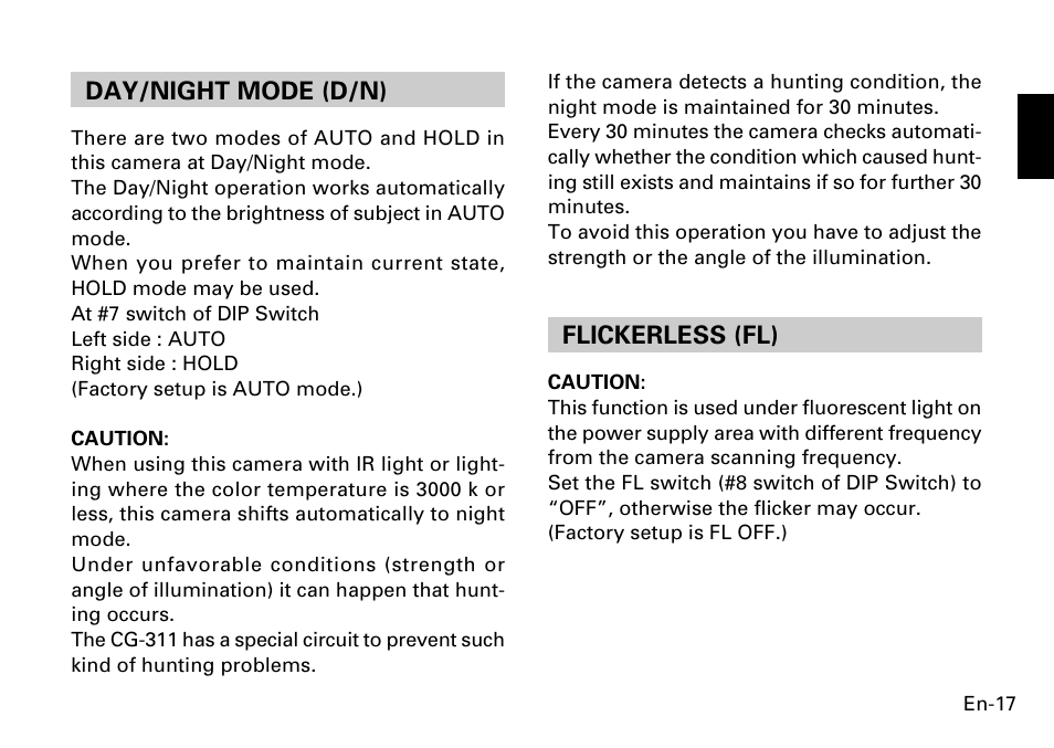 FUJITSU CG-311 SERIES User Manual | Page 19 / 83
