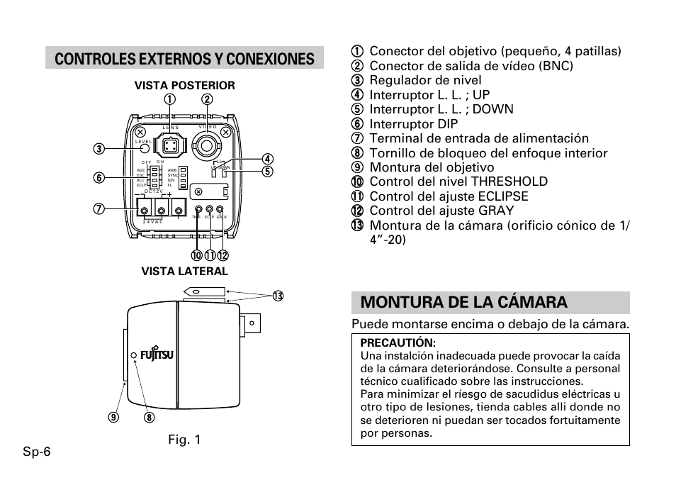 FUJITSU CG-311 SERIES User Manual | Page 68 / 83