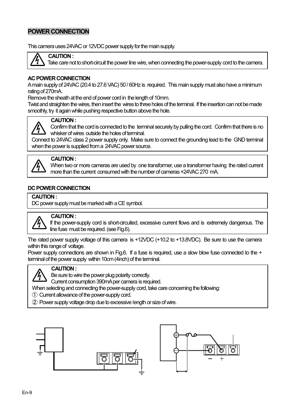 FUJITSU CG-301 User Manual | Page 10 / 28