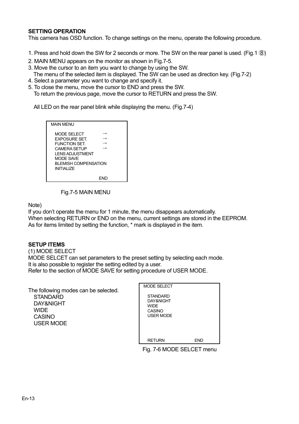 FUJITSU CG-301 User Manual | Page 14 / 28