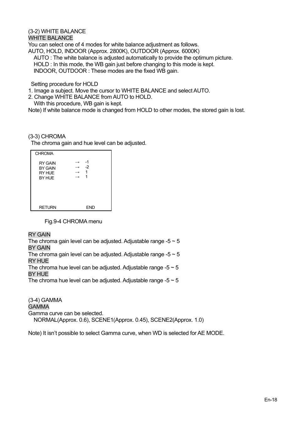 FUJITSU CG-301 User Manual | Page 19 / 28