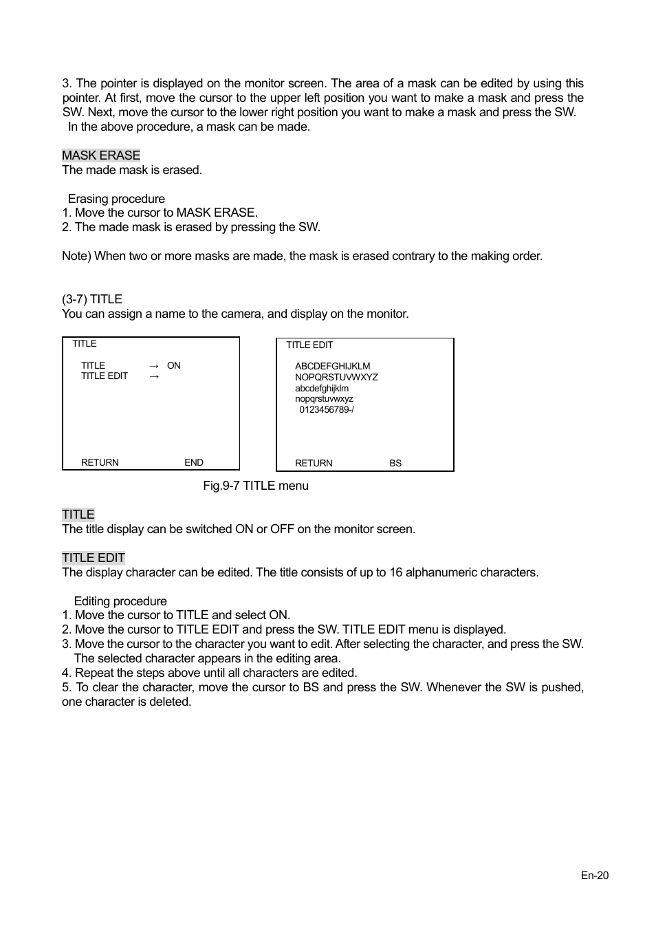 FUJITSU CG-301 User Manual | Page 21 / 28