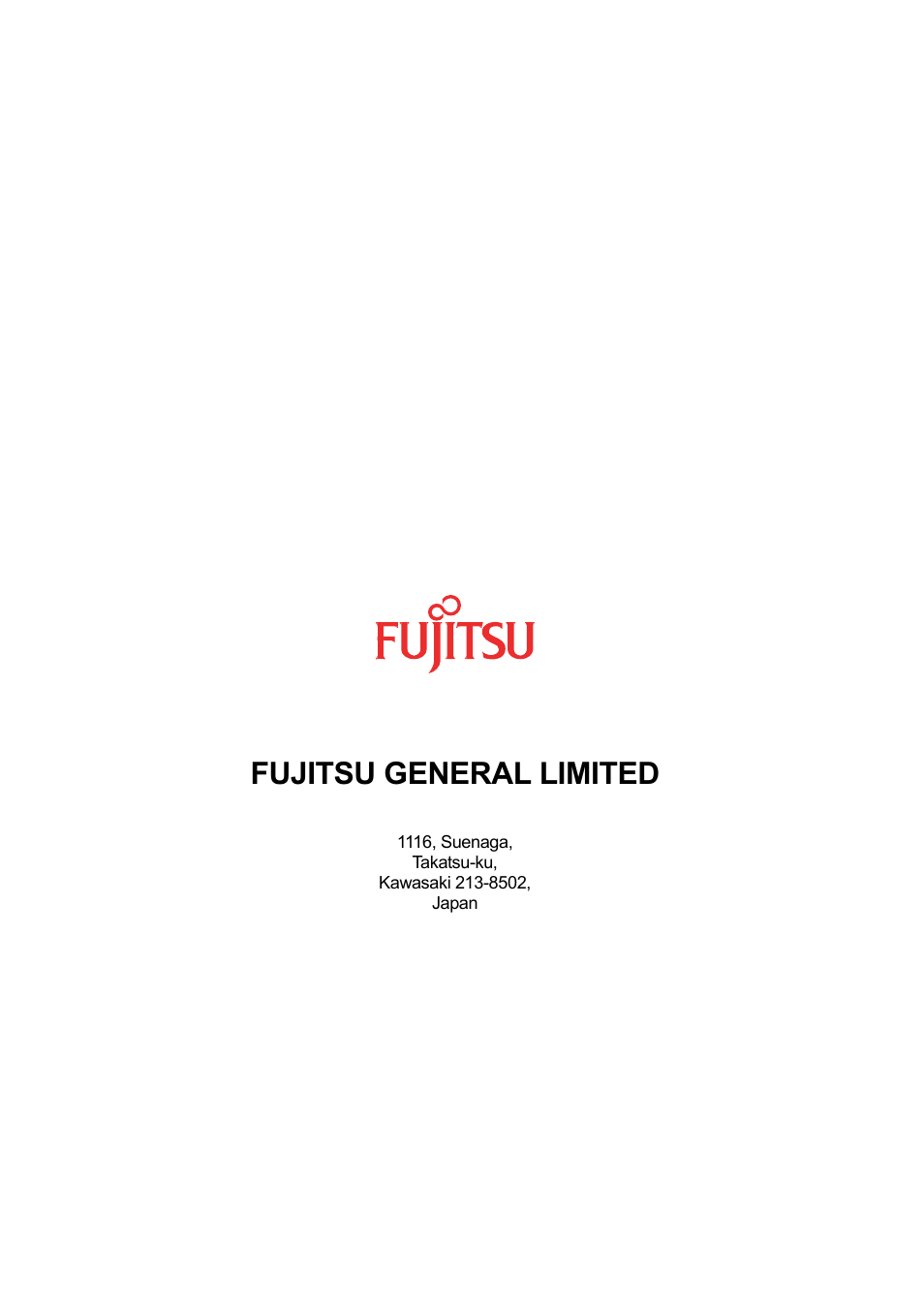 Fujitsu general limited | FUJITSU CG-301 User Manual | Page 28 / 28