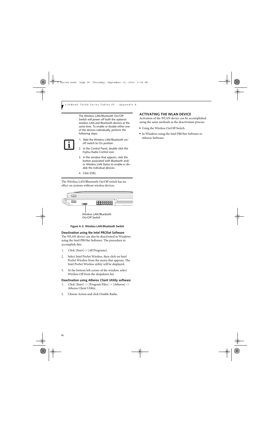 FUJITSU T4215 User Manual | Page 104 / 136