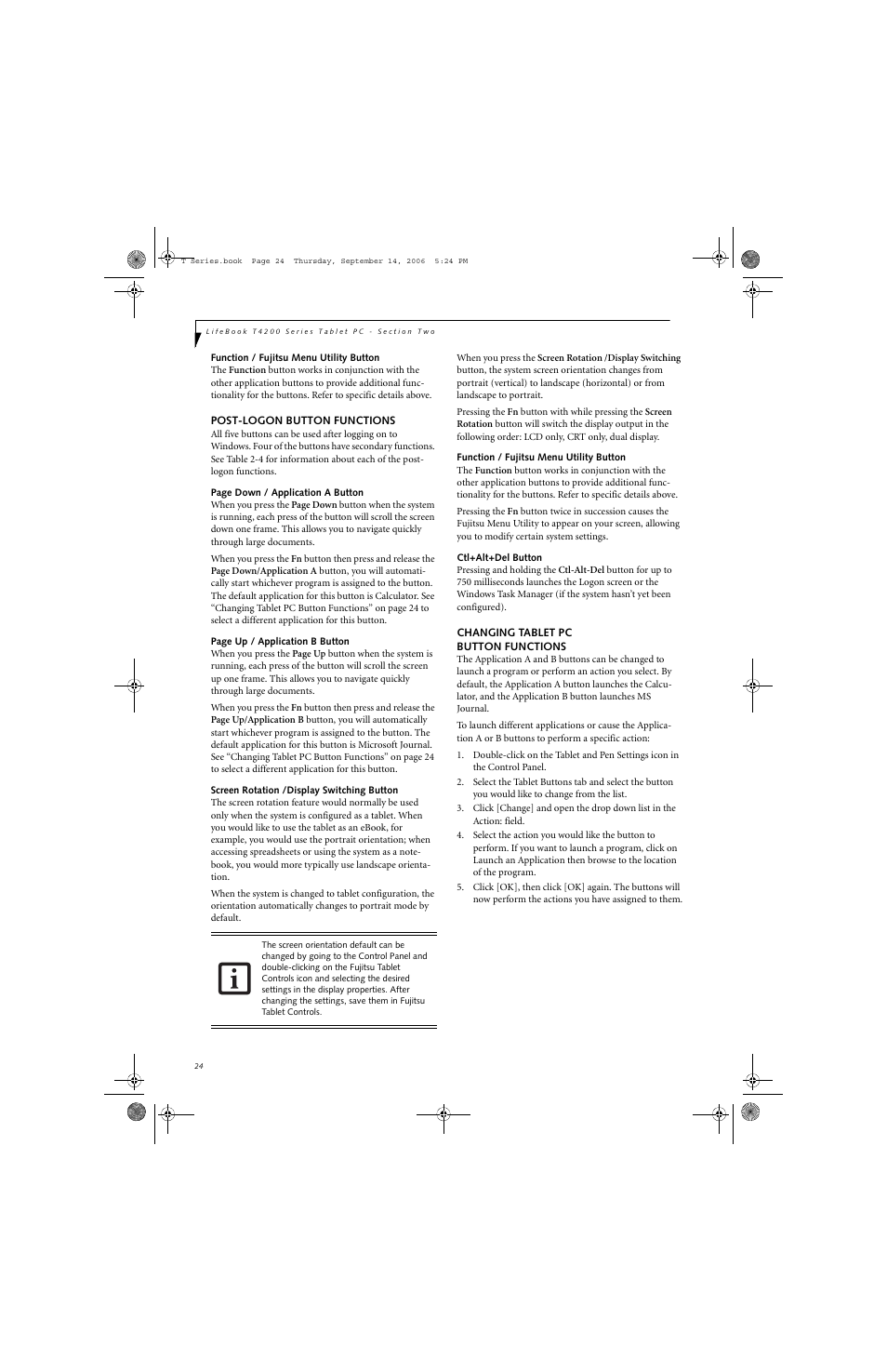 FUJITSU T4215 User Manual | Page 32 / 136