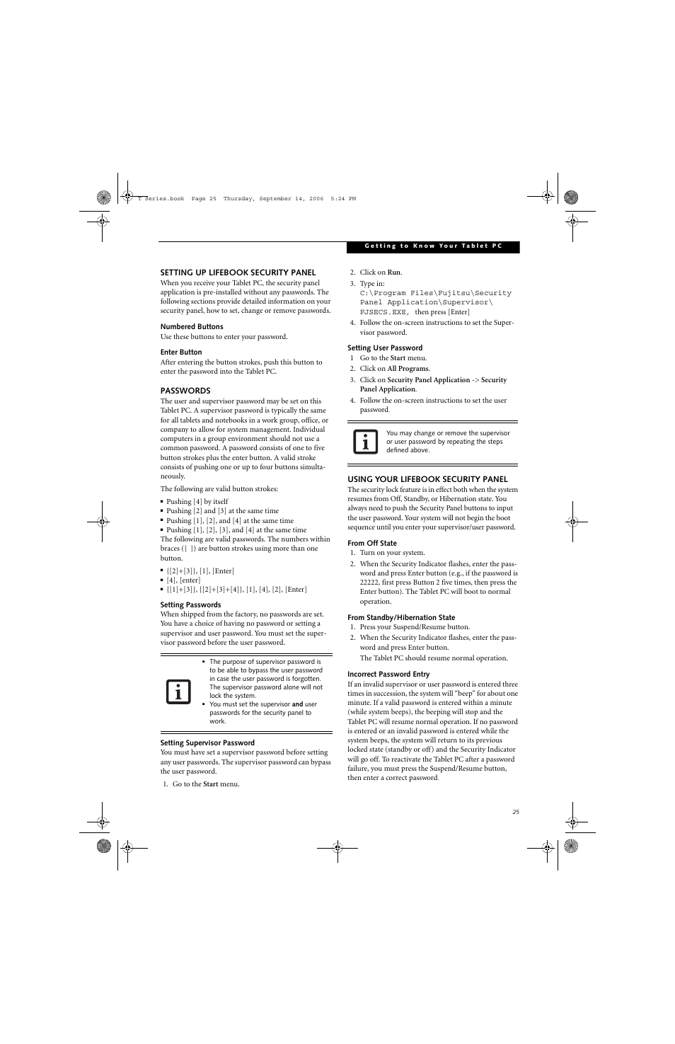 FUJITSU T4215 User Manual | Page 33 / 136