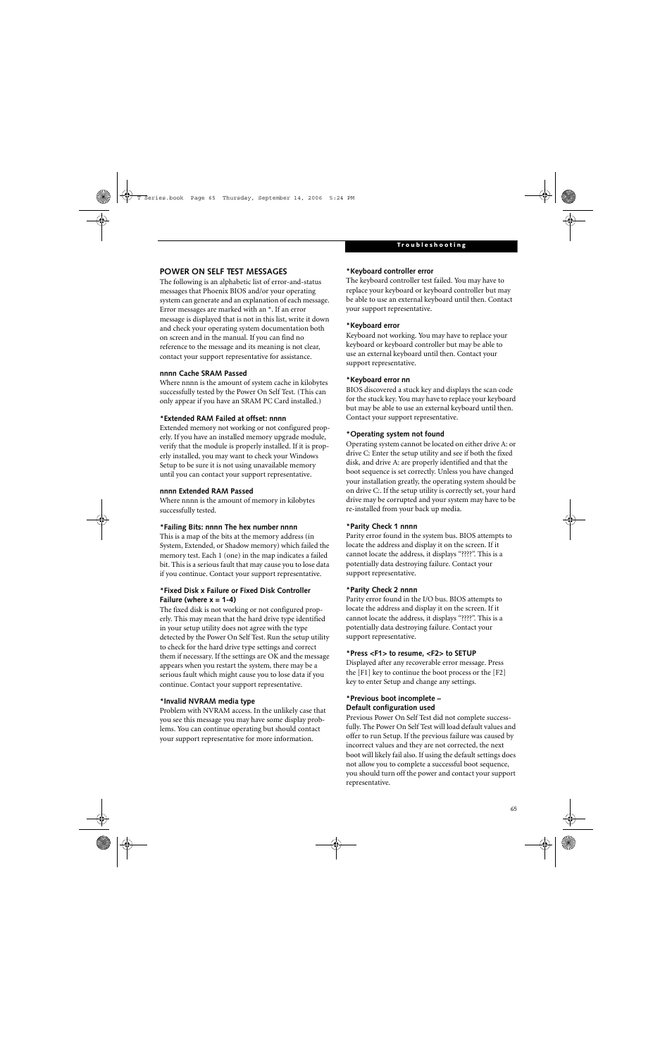 FUJITSU T4215 User Manual | Page 73 / 136