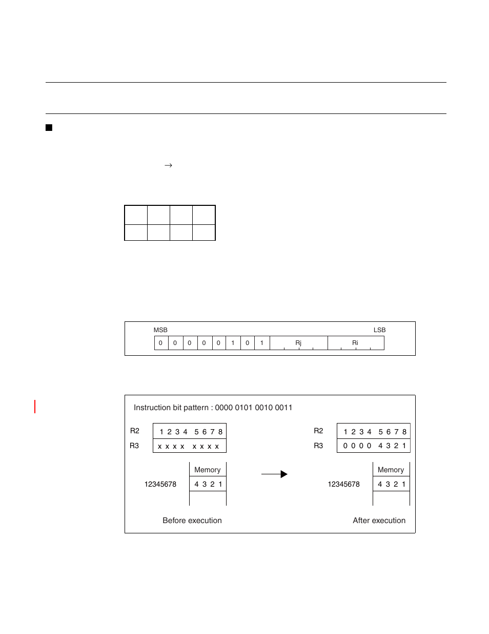 Lduh (load half-word data in memory to register) | FUJITSU FR family 32-bit microcontroller instruction manuel CM71-00101-5E User Manual | Page 183 / 314