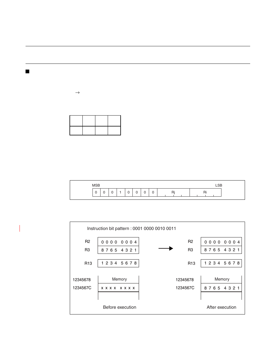 70 st (store word data in register to memory), St (store word data in register to memory) | FUJITSU FR family 32-bit microcontroller instruction manuel CM71-00101-5E User Manual | Page 190 / 314