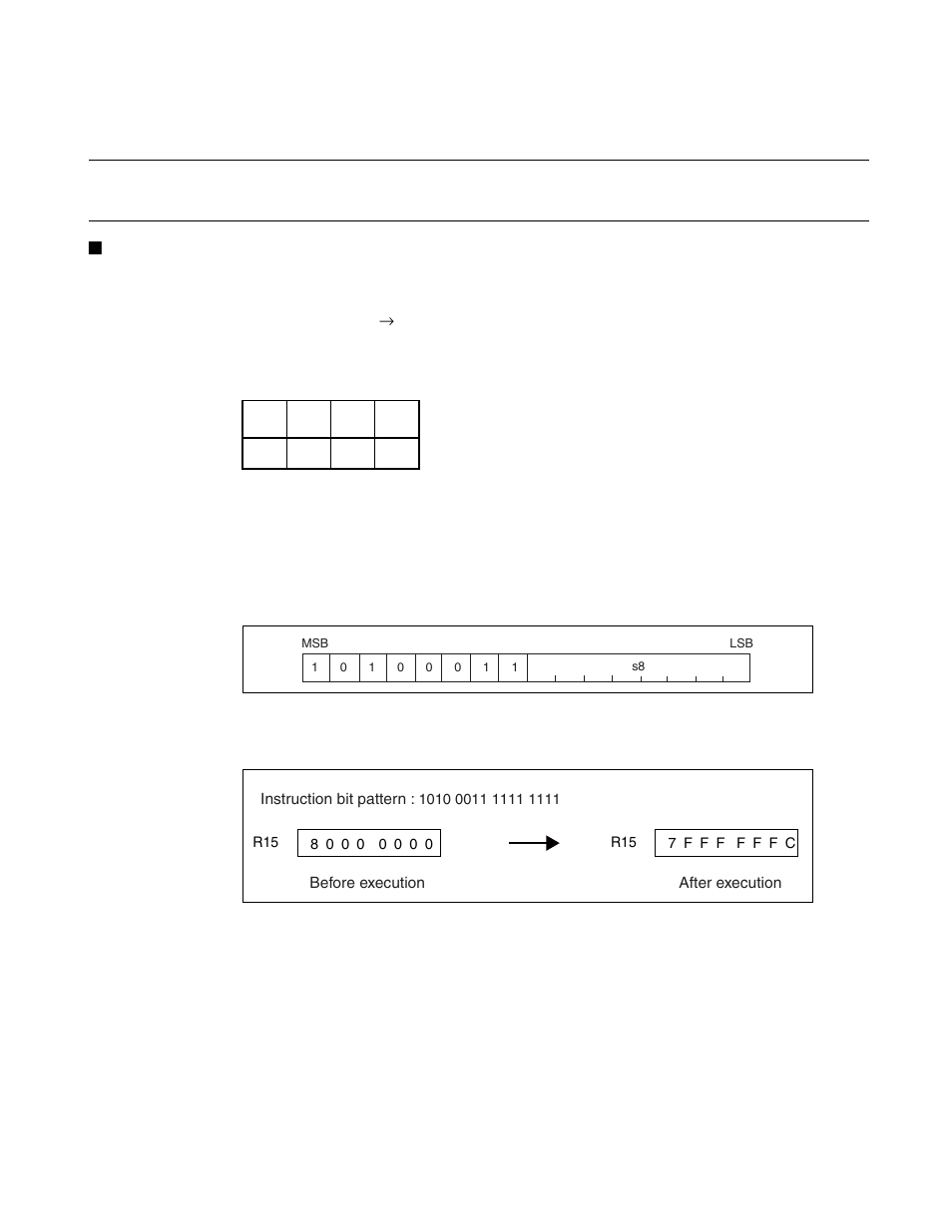 124 addsp (add stack pointer and immediate data) | FUJITSU FR family 32-bit microcontroller instruction manuel CM71-00101-5E User Manual | Page 265 / 314
