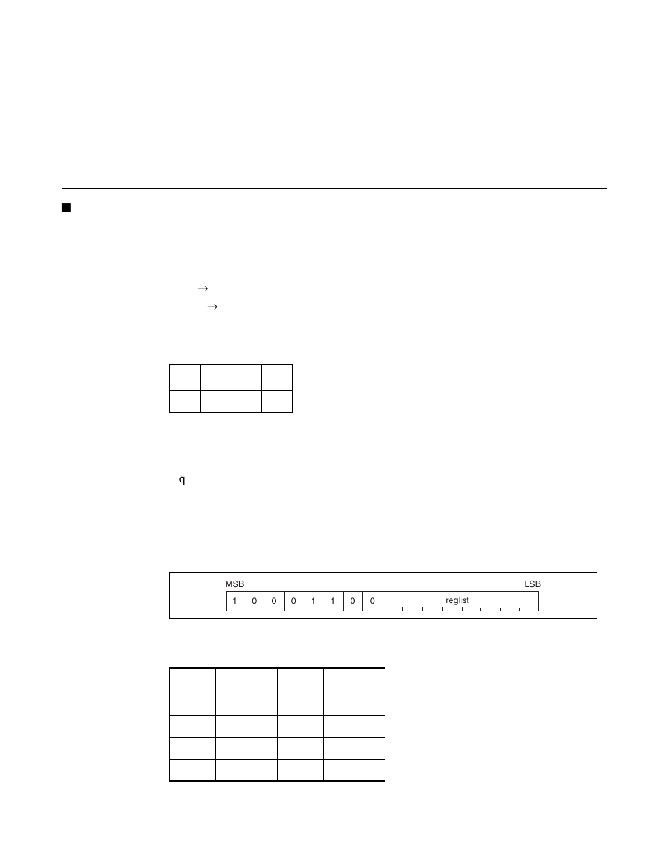 129 ldm0 (load multiple registers) | FUJITSU FR family 32-bit microcontroller instruction manuel CM71-00101-5E User Manual | Page 270 / 314