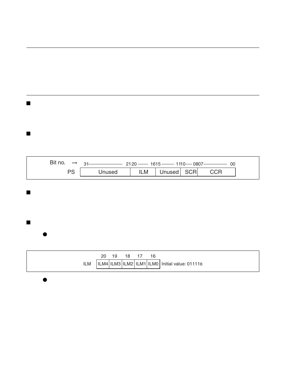 2 program status (ps), Program status (ps) | FUJITSU FR family 32-bit microcontroller instruction manuel CM71-00101-5E User Manual | Page 43 / 314