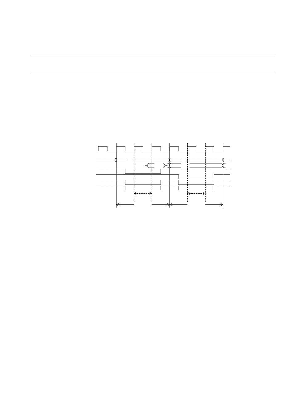 6 automatic wait cycles | FUJITSU MB91F109 FR30 User Manual | Page 195 / 461