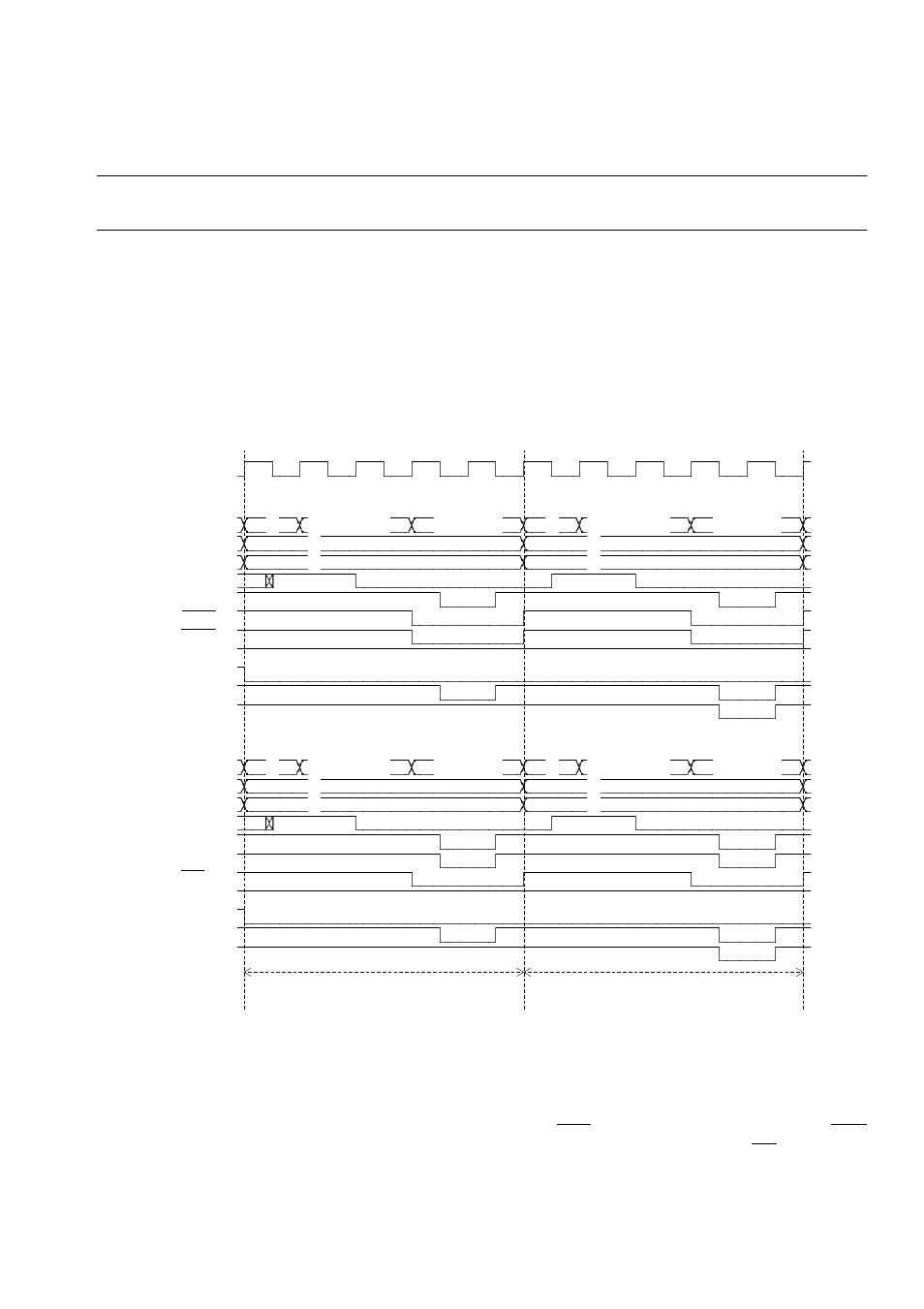 9 usual dram interface: write | FUJITSU MB91F109 FR30 User Manual | Page 199 / 461