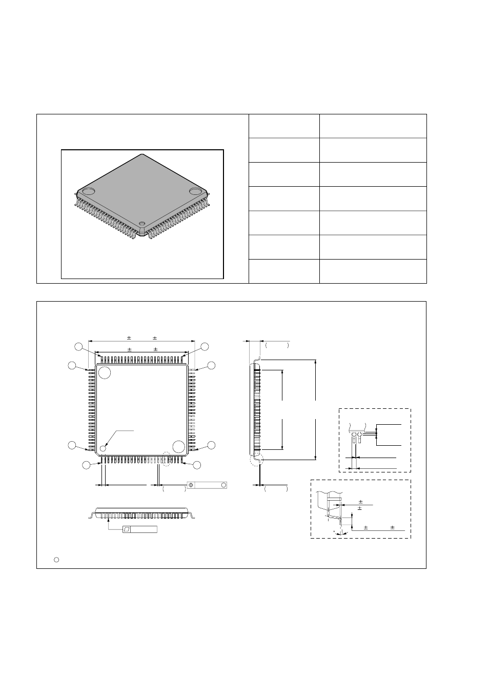 Eiaj code: plastic lqfp with 100 pins | FUJITSU MB91F109 FR30 User Manual | Page 32 / 461