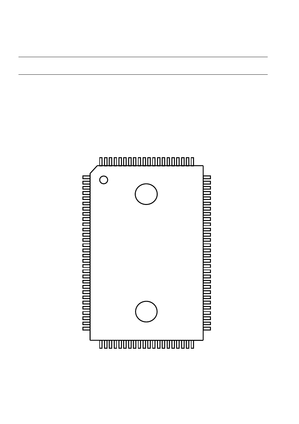 4 pin arrangement diagrams, Top view) | FUJITSU MB91F109 FR30 User Manual | Page 34 / 461