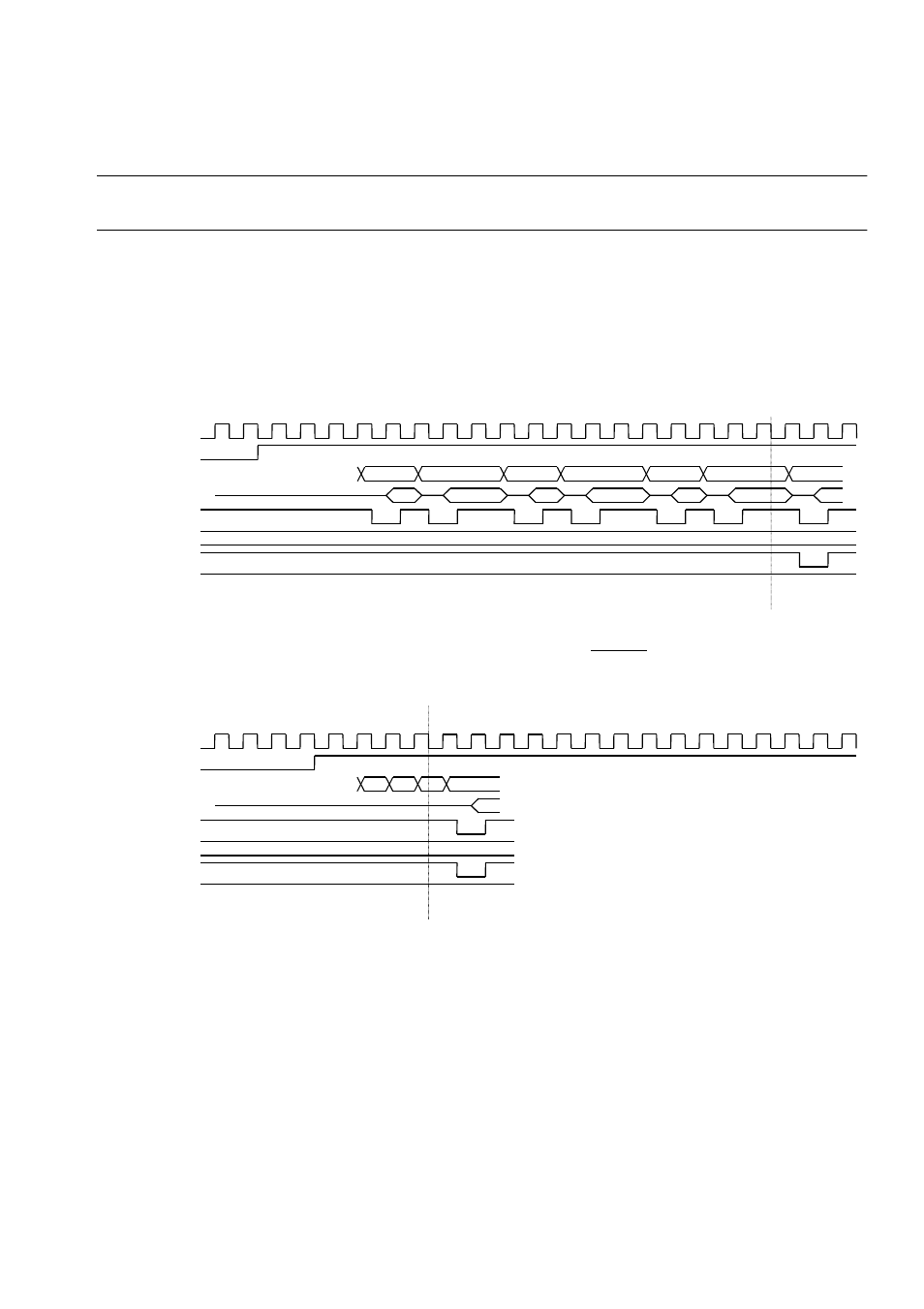 1 timing charts of the descriptor access block | FUJITSU MB91F109 FR30 User Manual | Page 367 / 461