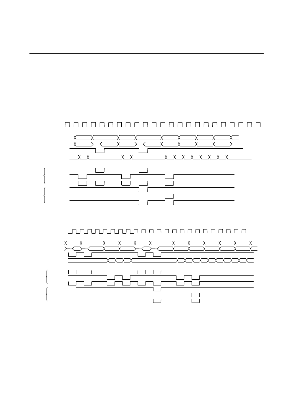 4 transfer termination timing charts | FUJITSU MB91F109 FR30 User Manual | Page 373 / 461