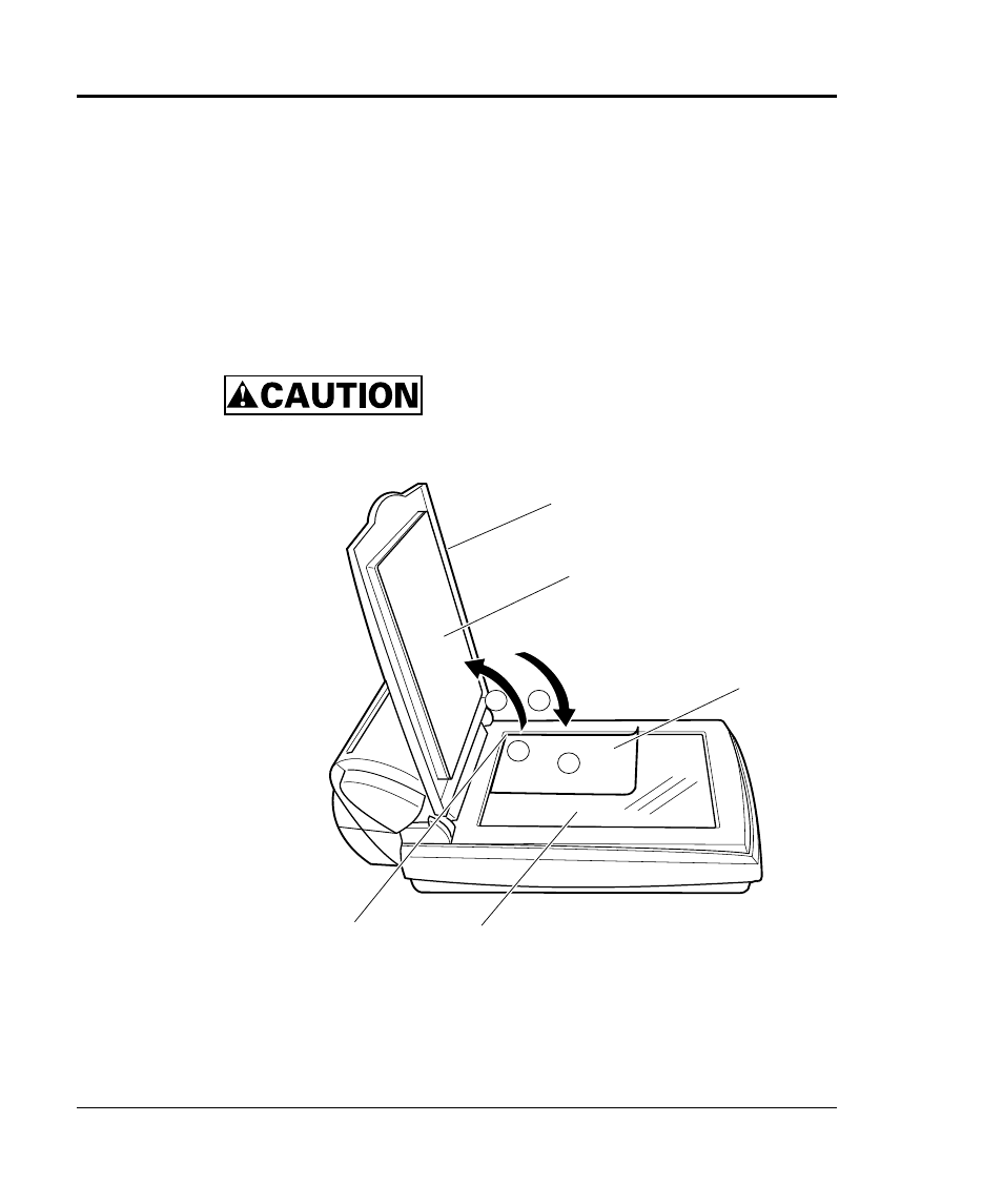 2 reading a document on the flat bed, Reading a document on the flat bed -3, Reading a document -3 | FUJITSU M3092DC User Manual | Page 37 / 68
