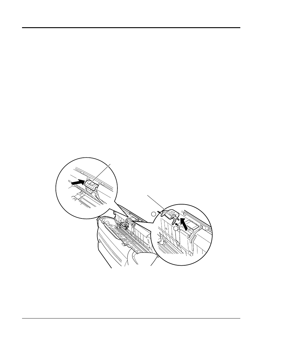 Procedure for replacing the pad -9 | FUJITSU M3092DC User Manual | Page 57 / 68