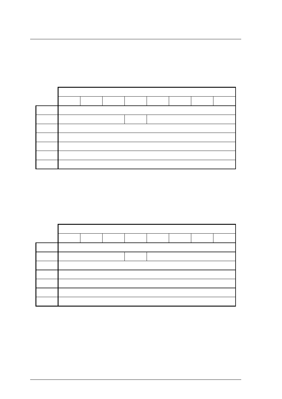 8 nop (00h), 9 service (a2h) | FUJITSU MCM3064AP User Manual | Page 106 / 202