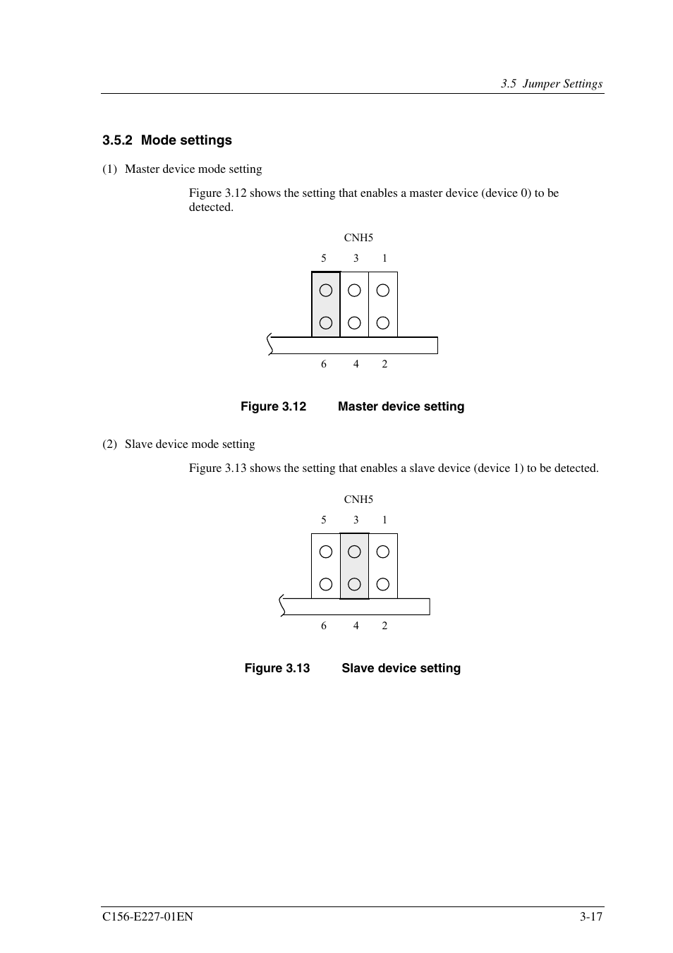 2 mode settings | FUJITSU MCM3064AP User Manual | Page 61 / 202