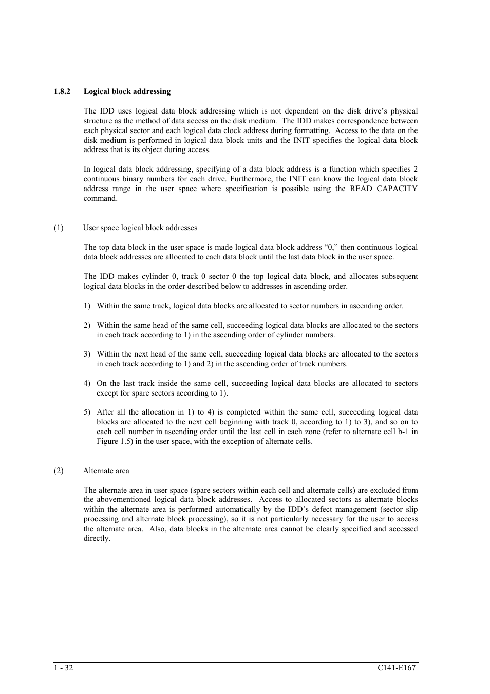 2 logical block addressing | FUJITSU MAS3367 User Manual | Page 50 / 290