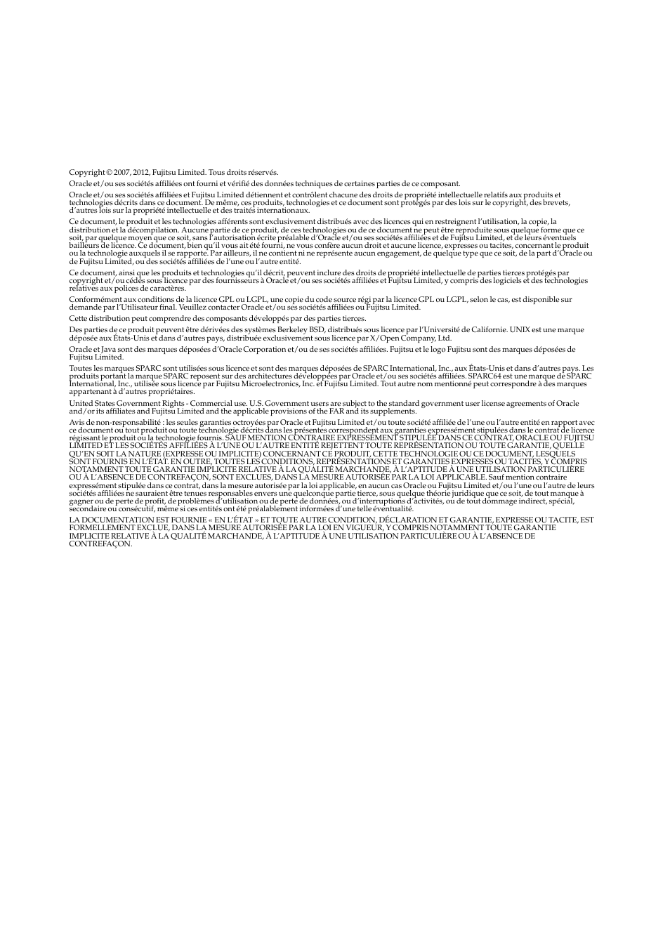 FUJITSU M Server M5000 User Manual | Page 3 / 30