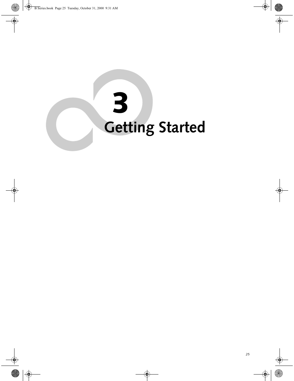 Chapter 3 - getting started, Getting started | FUJITSU Laptop User Manual | Page 33 / 96