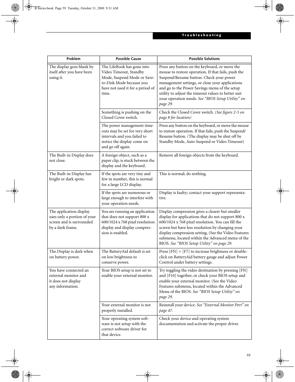 FUJITSU Laptop User Manual | Page 67 / 96